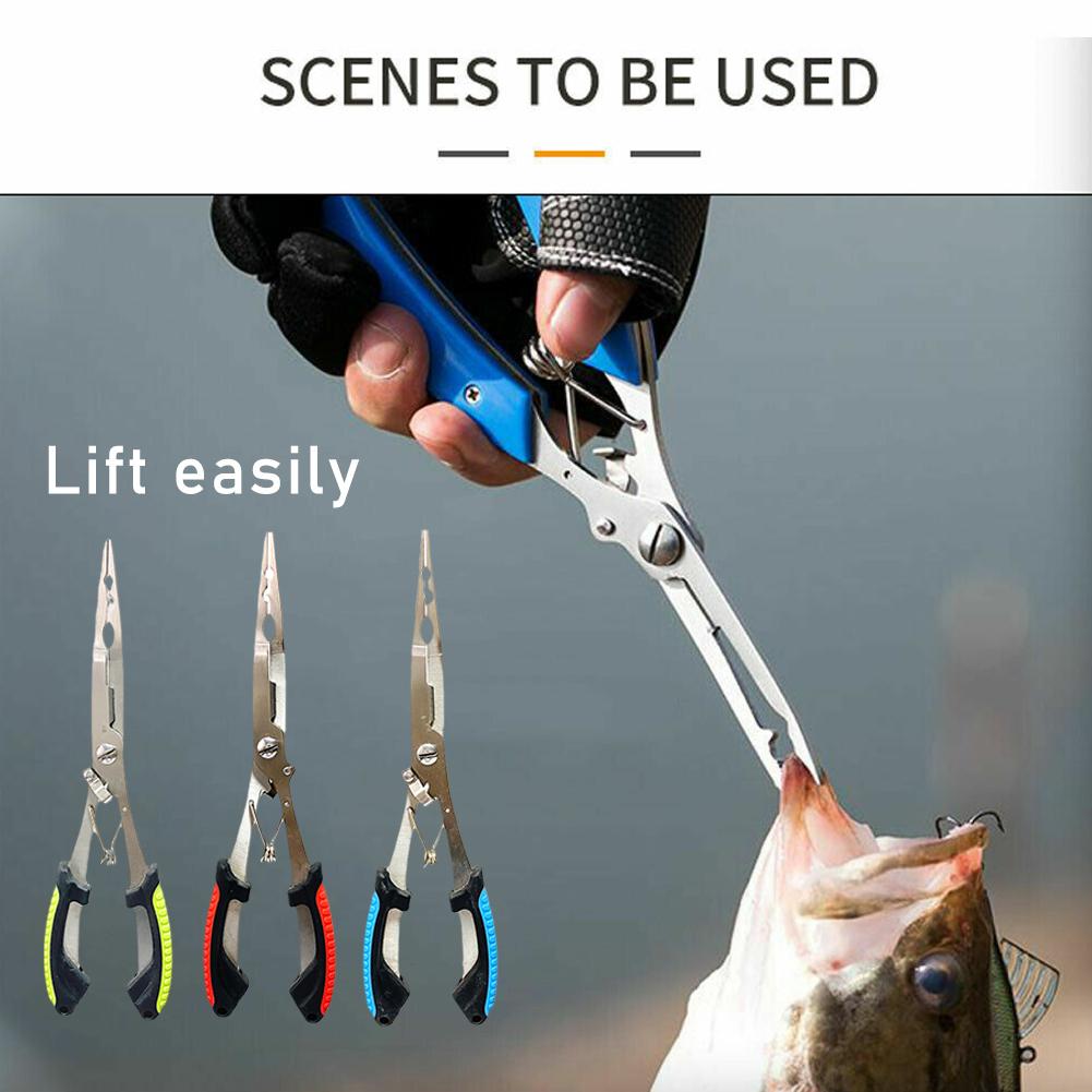 Fishing Equipment Line - Pinze da Pesca Multifunzione in Acciaio