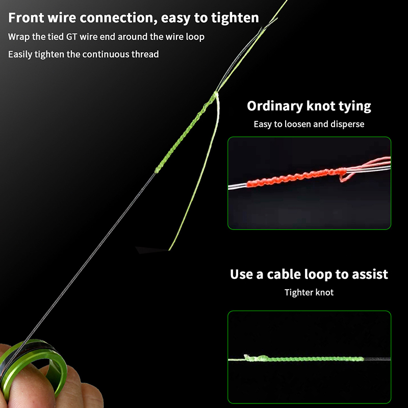 Fishing Equipment Line - 1/2 pezzi estrattore per lenza anello