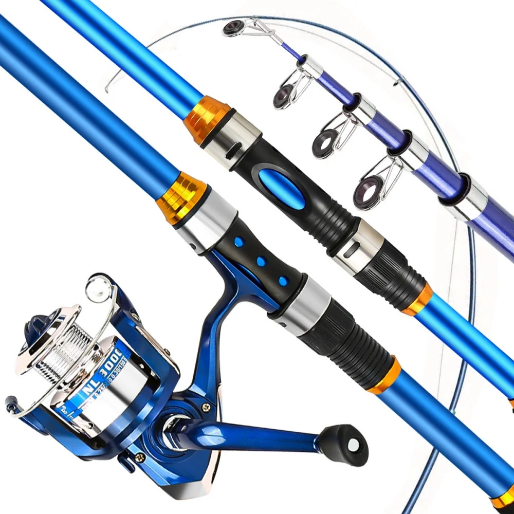 Set di canne da pesca telescop - Fishing Equipment Line recensione e prezzo
